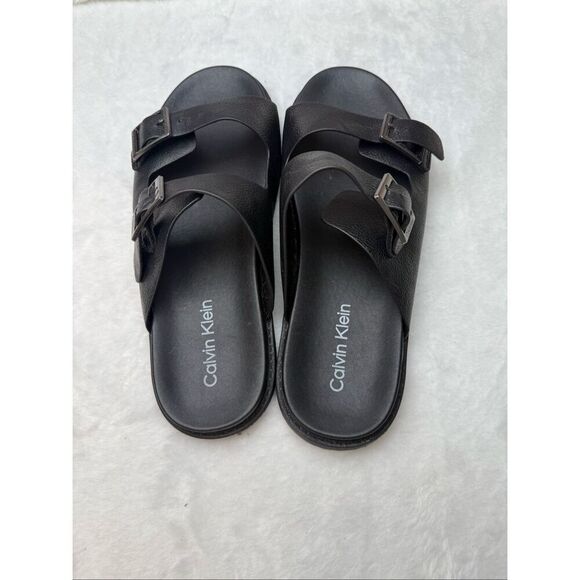 Man\'s Sandals Calvin Klein 11 Leather Shoes main image 2